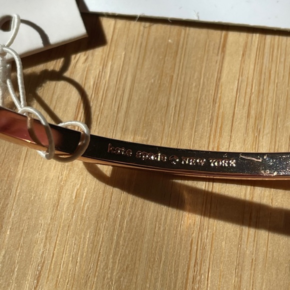 Kate Spade Matching Bow Bangle and Earring Set - Picture 5 of 7